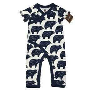 Tea Collection Bear Romper